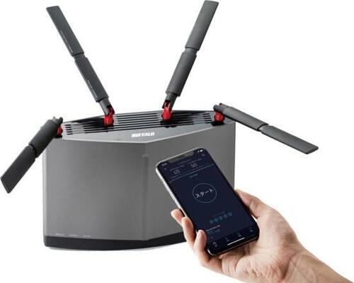 1階・2階でギガ超え! バッファロー「AirStation WXR-5950AX12」