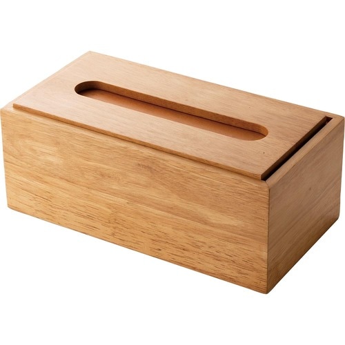 LDKベストバイ収納アイテム・インテリア雑貨おすすめ 無印良品 木製ティシューボックス／箱ティシュー用 イメージ1