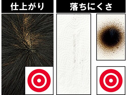 カバー力は高いが重ための印象 増毛スプレーおすすめ イメージ