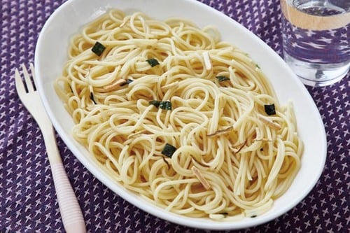 まるでお店の和風パスタ!松茸お吸い物パスタ イメージ