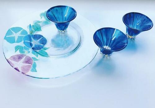 夏はグイッと爽やかに September25ArtStudio「日本酒グラス」 イメージ