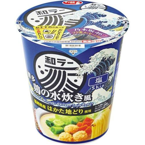 サンヨー食品:サッポロ一番 和ラー 博多 鶏の水炊き風:インスタント食品