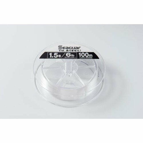 フロロカーボンラインおすすめ クレハ シーガーでは、ありません! 100m 6lb 1.5号 イメージ1