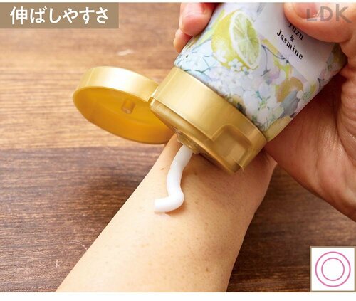 クリームの割にはなめらか プチプラボディクリームおすすめ イメージ