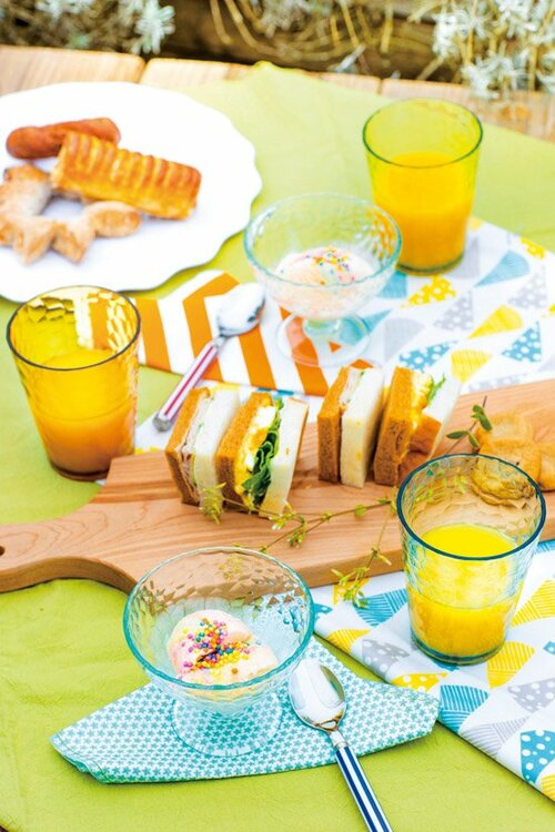 プラ食器なのに見栄えがする! 割れにくいからアウトドアにも◎