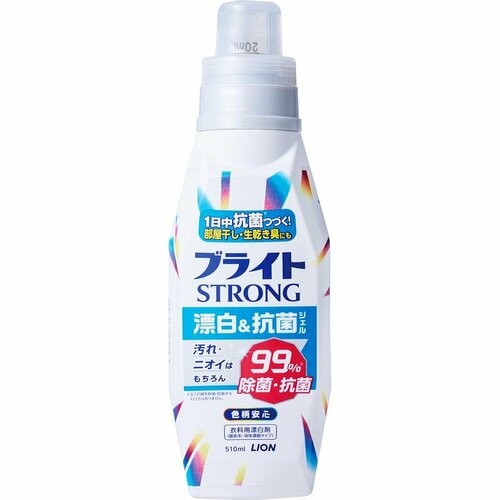 酸素系漂白剤おすすめ ライオン ブライトSTRONG 漂白＆抗菌ジェル イメージ