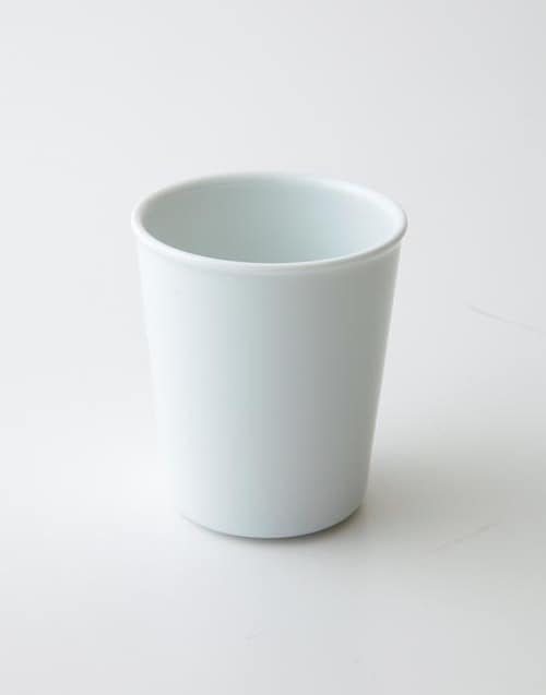 無印良品:白磁コップ:コップ