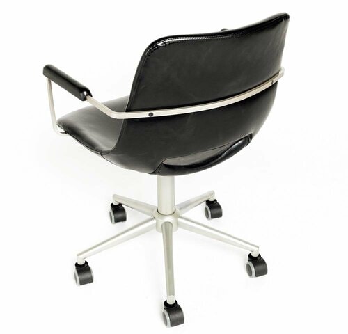 デスクチェアおすすめ ディノス モダンデザインワークチェア アーム付き イメージ2