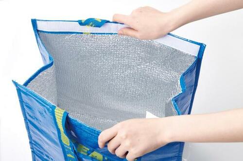 5位: 【5位】IKEA クーラーバッグたて長すぎて底が見えず入れにくかった
