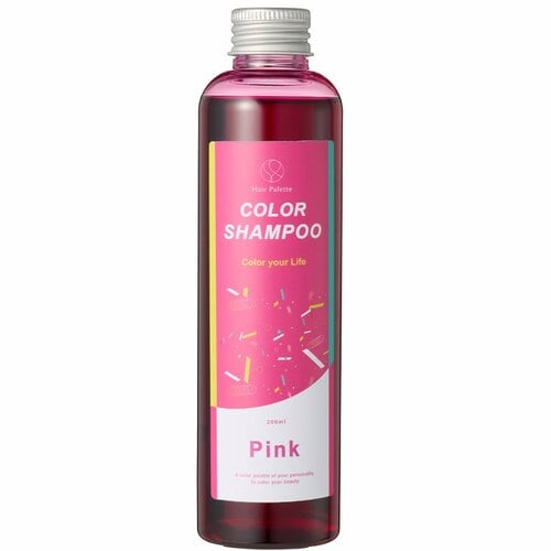 ヘアカラーを変えるピンクシャンプーおすすめ ヘアパレット ヘアパレットカラーシャンプー ピンク イメージ