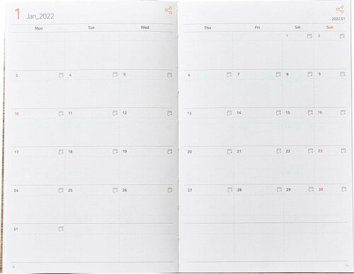 書いたものがデジタルになる「N planner slim 2022」 イメージ2