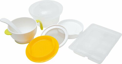 2段調理で時短できる!「リッチェル」 離乳食調理セットおすすめ イメージ