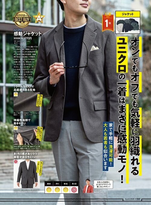 ビジネスでもカジュアルでも使えるメンズジャケットとは? メンズジャケットおすすめ イメージ2