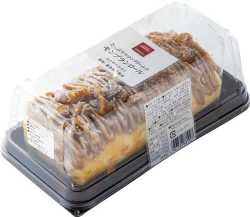 栗の風味が少し薄い「成城石井 desica モンブランロール」 イメージ