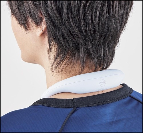 体の大きい人がゆったり使える 首掛け扇風機おすすめ イメージ