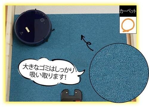 テスト結果1：吸引力 安いロボット掃除機おすすめ イメージ3