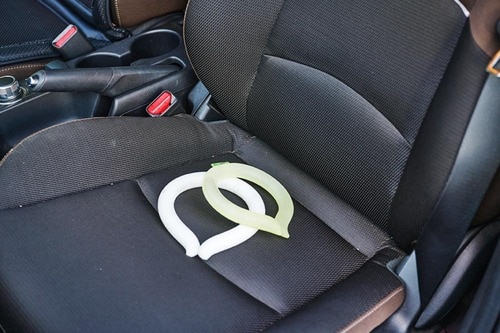 車内に置きっぱなしは厳禁! アイスリングおすすめ イメージ