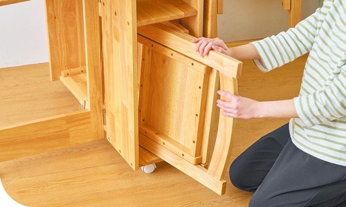 ココが買い：チェア4脚も収納できる！ LOWYAの家具おすすめ イメージ