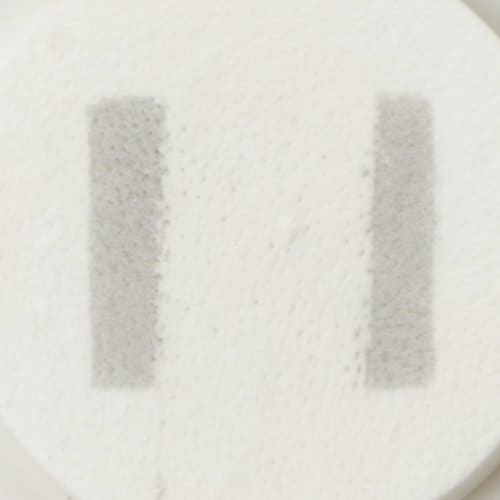 洗浄力：擬似皮脂と肌模型の境目がくっきり 洗い流すパックおすすめ イメージ