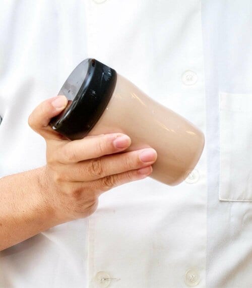 4:溶けやすさ(5点満点) ホエイプロテインおすすめ イメージ