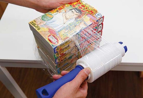 ③小物の結束はホムセンで買える「ハンディラップ」が便利です イメージ