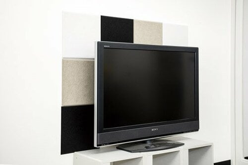 テレビの音漏れには吸音フェルトボードを イメージ