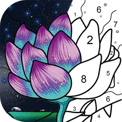 大人の数字塗り絵で忙しい現実を忘れる! DAILYINNOVATION CO., LIMITED「数字で塗り絵」 イメージ