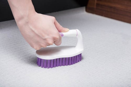 [3位]お風呂のタイル掃除に最適！ブラシの毛が硬くこすりやすい 100均お掃除・お洗濯グッズおすすめ イメージ