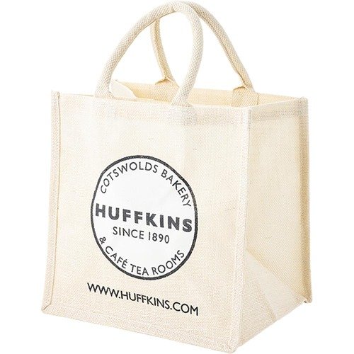 エコバッグおすすめ ハフキンス ジュートバッグ エコバッグ Lサイズ イメージ1