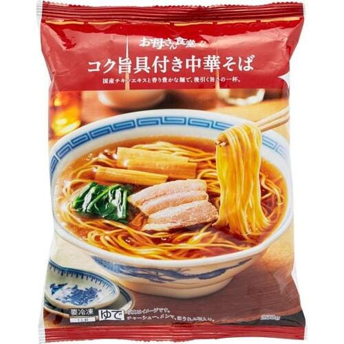 6位: ［醤油］スープとの絡みが絶妙なファミリーマート「コク旨具付き中華そば」 冷凍ラーメンおすすめ イメージ