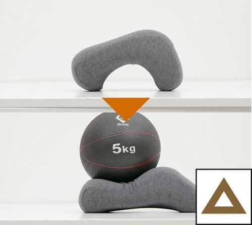 硬さ：△ 昼寝枕おすすめ イメージ