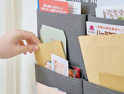 ウォールポケットに入れすぎ