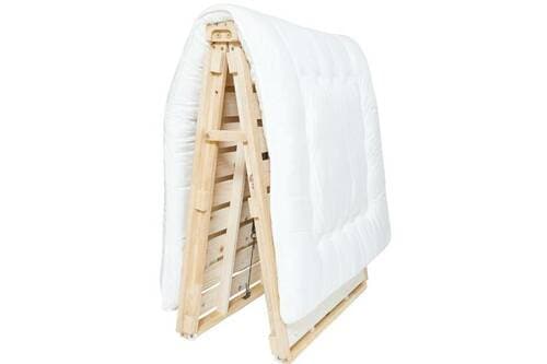  ディノス ぴったり並べられる 折りたたみ ひのきすのこベッド イメージ2