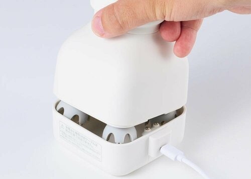 1回のフル充電で約30回使える 男性誌が選ぶ無印良品おすすめ イメージ