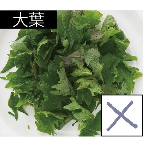 貝印 チョッパー Kai House Select スピーディ L DH2084で仕上がった大葉のみじん切り
