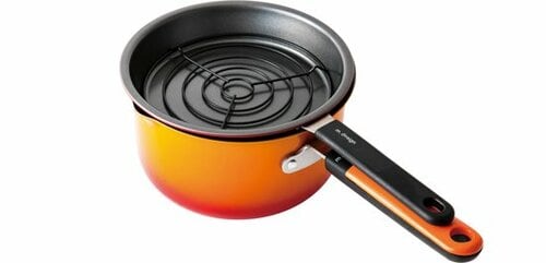 万年:m.design お弁当あげもの鍋 16cm:鍋