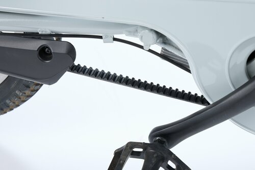 チェーンがベルト式なので油をさす必要がない 電動アシスト自転車おすすめ イメージ