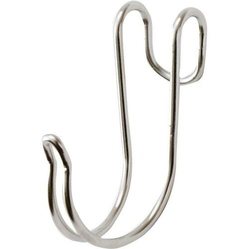 無印良品「ステンレス 横ブレしにくいフック・小 3個入」 イメージ