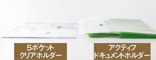 カバンの中でかさばらない5つの仕切りで実用性満点 イメージ4