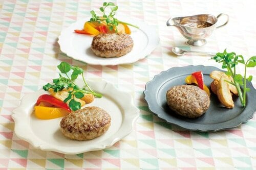 ③肉も調味料もこだわった格之進のハンバーグセット イメージ2