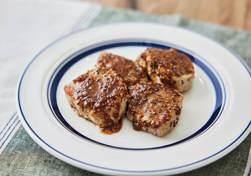 豚ヒレ肉のソテーハニーマスタードソース(三元豚ヒレ) イメージ