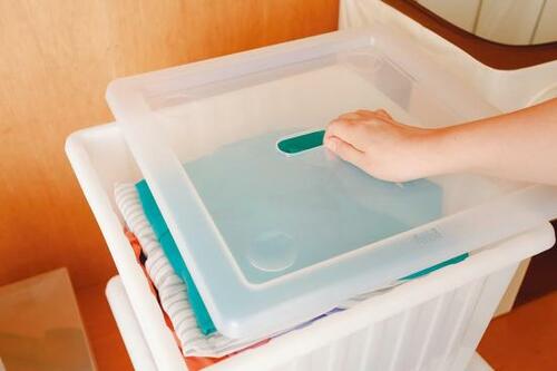 IKEA「VESSLA 収納クレートキャスター付」 イメージ3