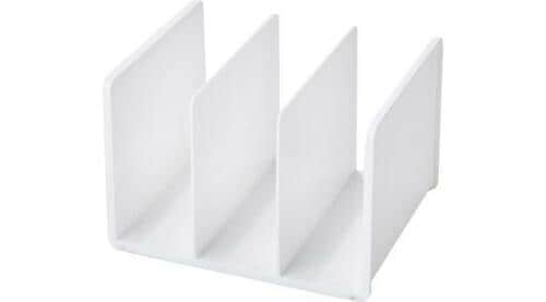 1枚ずつ立てるには幅が広いニトリのブックスタンド イメージ