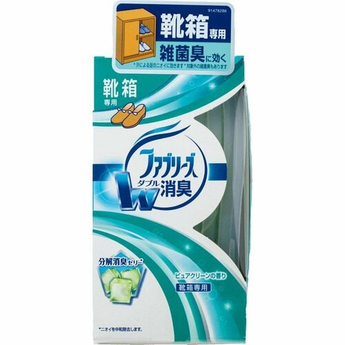 P&G:ファブリーズ 置き型 靴箱用 ピュアクリーンの香り:消臭剤