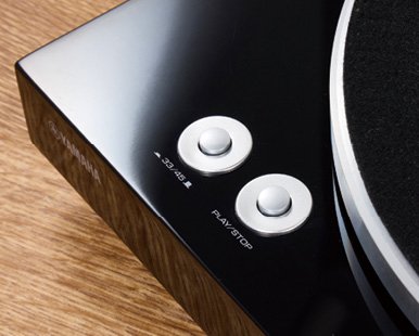 ボタンや端子はシンプルな構成 レコードプレーヤーおすすめ イメージ2