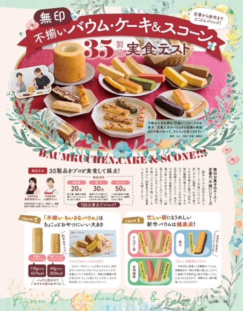 無印良品の不揃いバウムのテスト方法 無印良品の不揃いバウムおすすめ イメージ