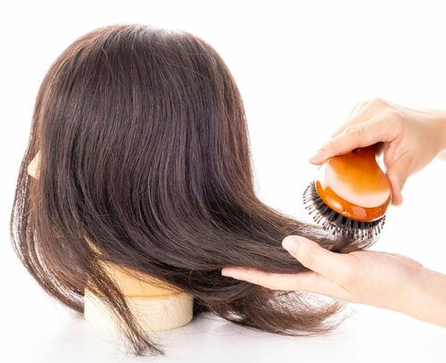 テスト4：まとまりのよさ ヘアブラシおすすめ イメージ