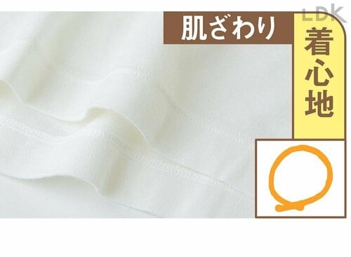 着心地:肌ざわり レディース用あったかインナーおすすめ イメージ