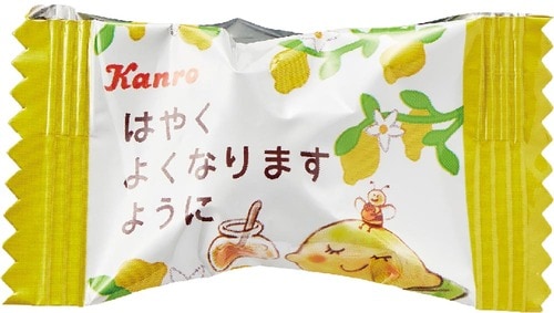 のど飴おすすめ カンロ はちみつレモンCのど飴 イメージ2