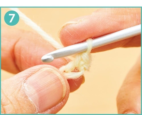 「細編み」の編み方 イメージ7